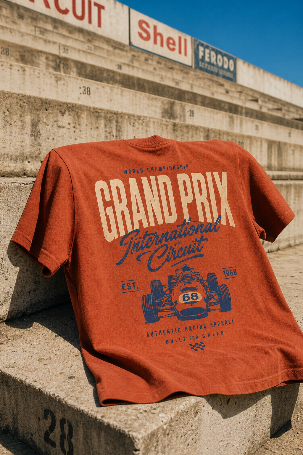 Retro-Sport Typographic Lifestyle